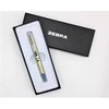 82407-24 Ballpoint pen "SL-F1", mėlynas, 0,24 mm, telescopic, metal, champagne barrel, ZEBRA