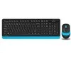 A4tech klaviatūra and pelė set FG1010 FSTYLER, wireless, mėlynas