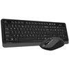 Klaviatūra A4Tech Fstylet FG1012 belaidė juoda
