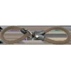 Abus ABUS Infinity Loop 140 cm 1806/140 oranžinis