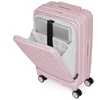 ACER Barcelona Luggage 20", šviesiai rožinis, kietas kelioninis lagaminas, medžiaga: 100 % perdirbtas PET, TSA kodinė spyna, p