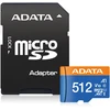 MEMORY Micro SDXC 512GB atminties kortelė su adapteriu ADATA