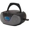 AWA Aiwa BBTU-400BK nešiojamoji stereo sistema Analoginis ir skaitmeninis 6 W FM Juoda MP3 atkūrimas