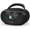 Grotuvas Aiwa Boombox AIWA BBTU-500 DAB+/FM RDS/CD/USB/BT juoda