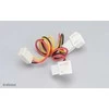 Akasa 3-pin - 3-pin x2, 0.15m, Multicolour (AK-FY320)
