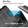 Vaizdo plokštė Akasa Riser Juodas X3 Mark V PCIe 5.0 Riser Cable – 300mm, juodas