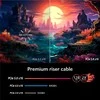 Vaizdo plokštė Akasa Riser Juodas X3 Mark V PCIe 5.0 Riser Cable – 300mm, juodas