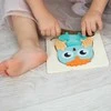 Akuku kūdikių medinė, edukacinė dėlionė OWL, A0601