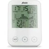 Alecto WS-1200 meteorologinė stotis su belaidžiu lietaus matuokliu, balta