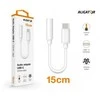 Aligator Alligator Audio Adapteris USB-C / 3.5mm Jack, Baltas