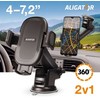 „Aligator“ automobilio laikiklis su ištraukiama rankena HA21 Multi, skirtas priekiniam stiklui ir prietaisų skydeliui