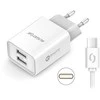 Aligator Smart tinklo įkroviklis 2.4A USB-C baltas