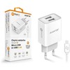 Aligator Smart tinklo įkroviklis 2.4A baltas