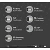 Aligator USB-C adapteris nešiojamiesiems kompiuteriams ir ultrabooks su 7 keičiamomis jungtimis