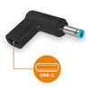 Aligator USB-C maitinimo adapteris 4,53,0 mm, skirtas HP nešiojamiesiems kompiuteriams