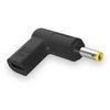 Aligator USB-C maitinimo adapteris 4,0 x 1,7 mm, skirtas HP / Lenovo nešiojamiesiems kompiuteriams