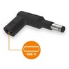 „Aligator“ USB-C maitinimo adapteris, 4,8 x 1,7 mm (prailgintas), skirtas „Asus“ / „Compaq“ / „HP“ nešiojamiesiems kompiuteriams