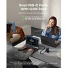 Dark „Anker“ įkroviklis, 140 W, 4 prievadų, su USB-C laidu, tamsiai pilkas