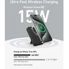 „Anker 633“ magnetinė belaidė išorinė baterija su 27 W USB C prievadu | A1654G11 | 10000 mAh | Juodas