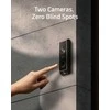 Anker Eufy Video Doorbell 2K su HomeBase, maitinama baterija