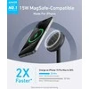 Įkroviklis Anker ANKER MagGo Wireless Charging Stand Qi2 15W MagSafe um 360� drehbar f�r iphone 12 und h�her juodas