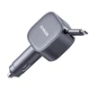 Anker Nano Car Charger (75W, USB-C Port, Built-In Retractable USB-C Cable)