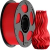 Anycubic TPU Filament (Transparent Raudona) 1kg