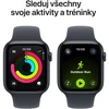 Išmanusis laikrodis Apple Watch SE 3 GPS + Cellular 40mm Midnight Alu Sport S/M Granatowy (MJLG4MP/A)