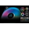 ARCTIC P14 PWM PST A-RGB korpuso ventiliatorius, 4-pin, 140mm, juodas