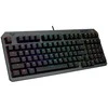 Klaviatūra Asus ASUS klaviatūra TUF Gaming K3 GEN II, mechaninė, CZ/SK, pilka