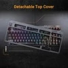 Klaviatūra Asus ASUS klaviatūra TUF Gaming K3 GEN II, mechaninė, CZ/SK, pilka