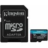 Atminties kortelė KINGSTON Canvas Go! Plus 256 GB Micro SDXC, su adapteriu