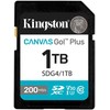 Atminties kortelė KINGSTON Canvas Go! Plus 64 GB Micro SDXC, su adapteriu