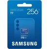 Atminties kortelė SAMSUNG T7 Micro SD Memory Card 256GB for Smartphones Tablets and Handheld Consoles iki 170MB/s Read