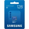Atminties kortelė SAMSUNG T7 Micro SD Memory Card 128GB for Smartphones Tablets and Handheld Consoles iki 170MB/s Read