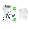 Ausinės Evolveo belaidės ausinės BoneMax MP3 32GB na kości policzkowe IPX8 pilka