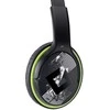 Genius HS-400A ausinės su mikrofonu + single Jack adapteris, laidinis, juoda, 2 3,5 mm lizdas + redukce na 1 3,5 mm lizdas