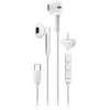 GENIUS ausinės HS-M366, mikrofonas, USB-C, baltos