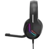 MARVO H8618 BK Tactic 40 RGB Laidinės žaidimų ausinės | USB | Juodos