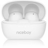 Ausinės Niceboy Niceboy Ausinės Douszne Podsie 4 POP Arctic Baltas Balta Bluetooth 6 AAC