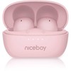 Ausinės Niceboy Niceboy Ausinės Douszne Podsie 4 POP Sakura Rožinė Rožinė Bluetooth 6 AAC