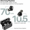 TOZO NC7 PRO True Belaidės Stereo (TWS) In-Ear USB Type-C Bluetooth Ausinės Juodas