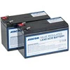 AVACOM BATTERY KIT FOR RENOVATION RBC123 (2PCS OF BATTERIES)