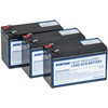 AVACOM AVA-RBP03-12090-KIT - baterija, skirta UPS CyberPower, Dell, EATON, Effekta, FSP Fortron, HP, Legrand