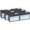 AVACOM AVA-RBP06-12090-KIT - baterija, skirta UPS CyberPower, Dell, EATON, Effekta, FSP Fortron, HP, Legrand