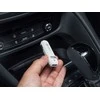 AVACOM CARMAX 2 AUTOMOBILINIS KROVIMAS 2X QUALCOMM QUICK CHARGE 2.0, Baltas (USB-C KABELIS)