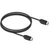 AVACOM DATOVY A NABIJECI USB CABLE TYPE-C - USB TYPE-C, 100CM, Juodas