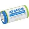 AVACOM ĮKRAUJAMAS NUOTRAUKOS Akumuliatorius AVACOM CR123A, RCR123A 3V 450MAH 1,4WH