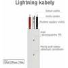 AVACOM MFI-120W USB KABELAS - ŽAIBAS, MFI SERTIFIKACIJA, 120cm, Baltas