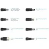 AVACOM QUICKTIP 150W – UNIVERSALUS ADAPTERIS NEŠIOJAMOJO kompiuteriams + 8 JUNGČIAI